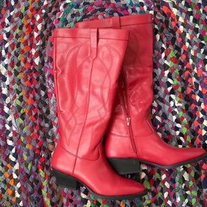 Just Fab Red boots